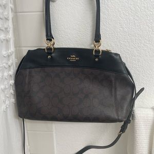 Coach Brooke carryall tote with matching wallet